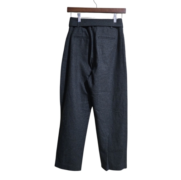 Aritzia Wilfred Gia Pants. Heather Dark Grey. 68%wool. 5% Cashmere. Size 2 - Picture 7 of 7